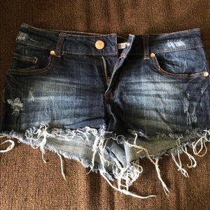 Jean shorts